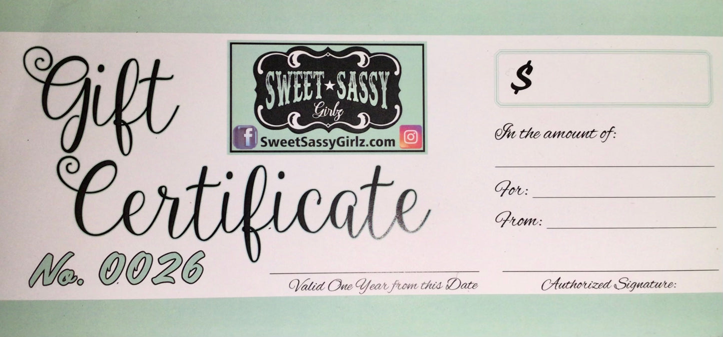 GIFT CARD