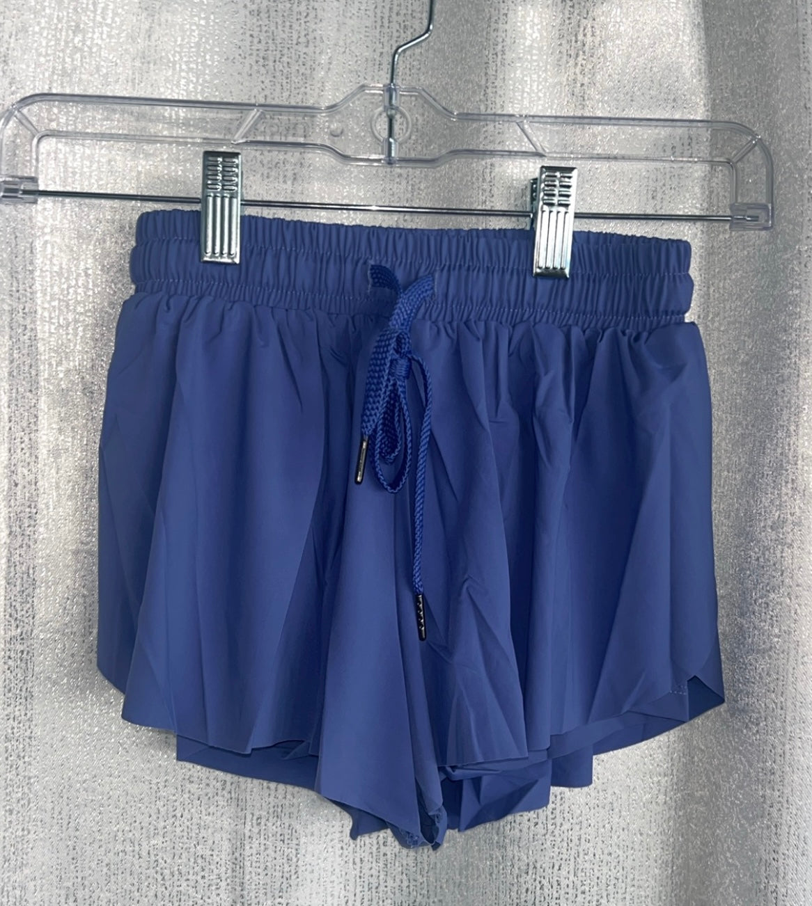 Navy Sporty Skirted Shorts