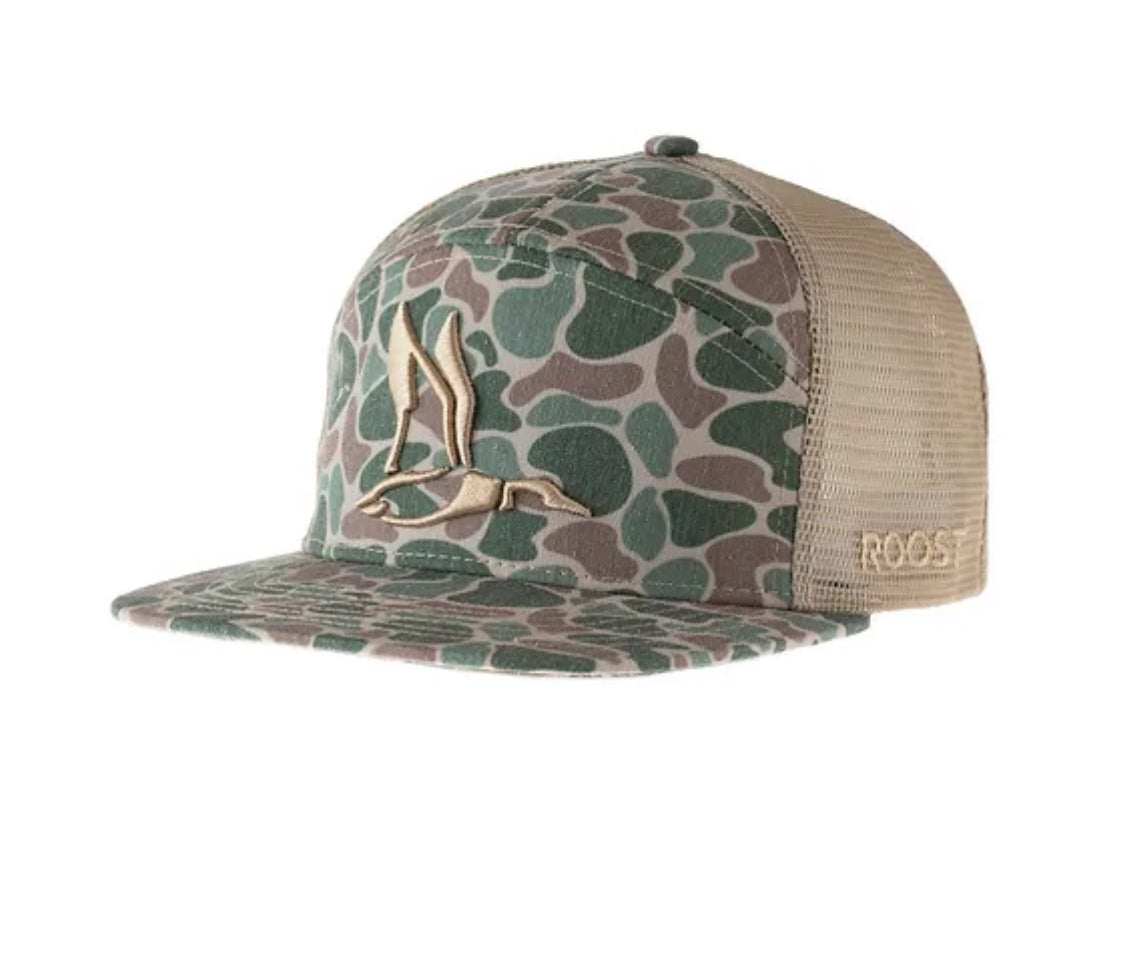 Roost RH-R-11 Camo 3D Puff Duck Hat