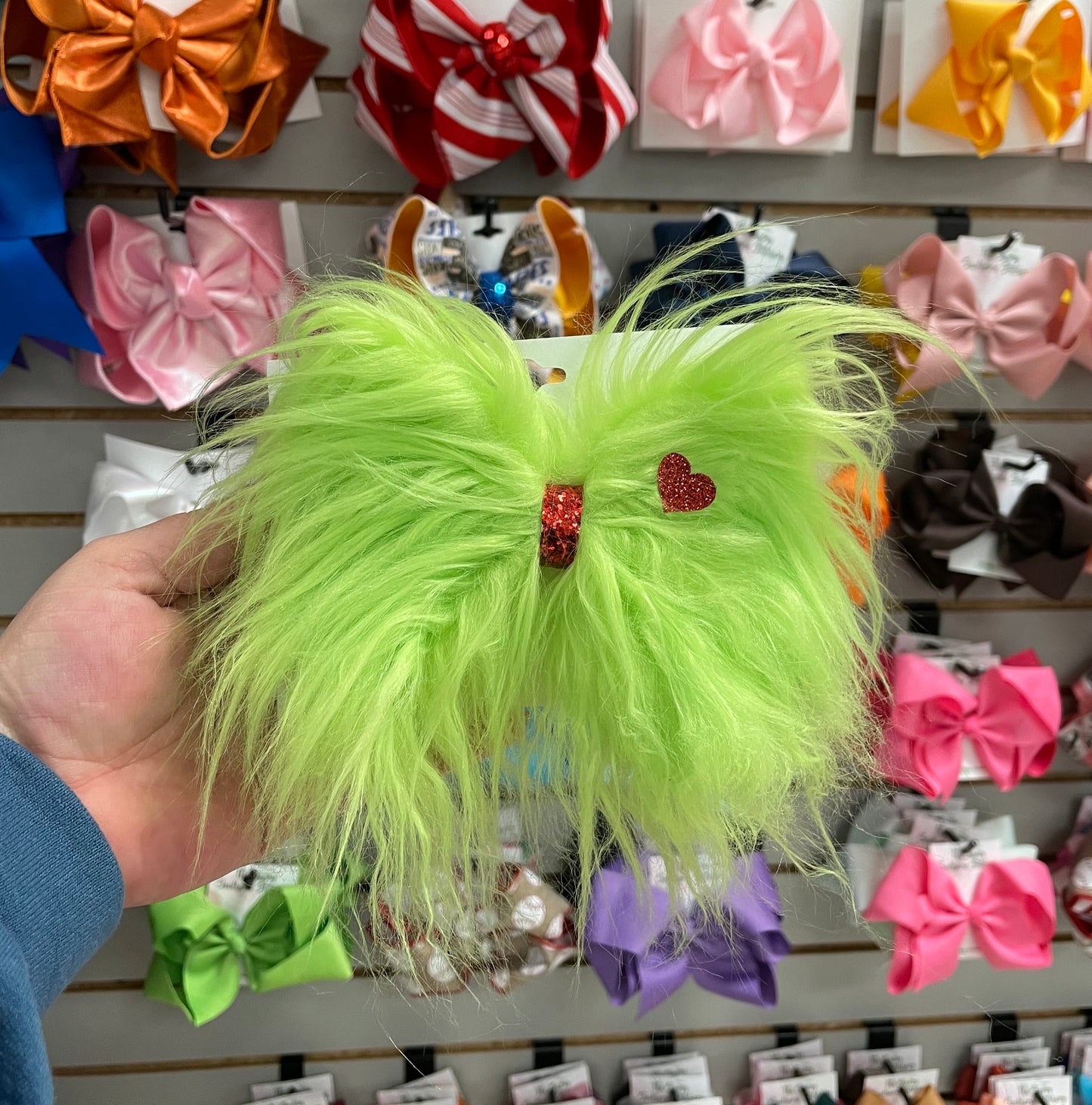 Grinch Bow