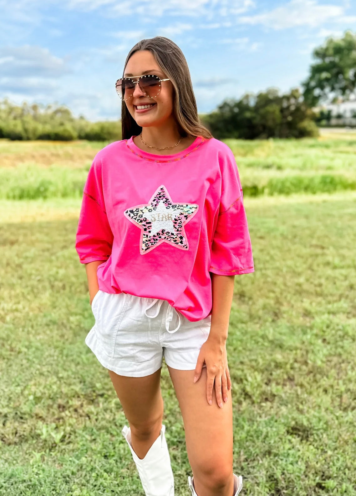 Star Nashville Sequin Top
