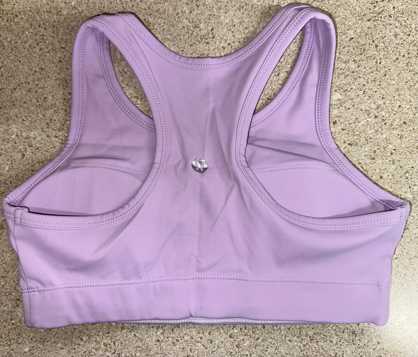 Lu-Alike Girls Purple Sports Bra