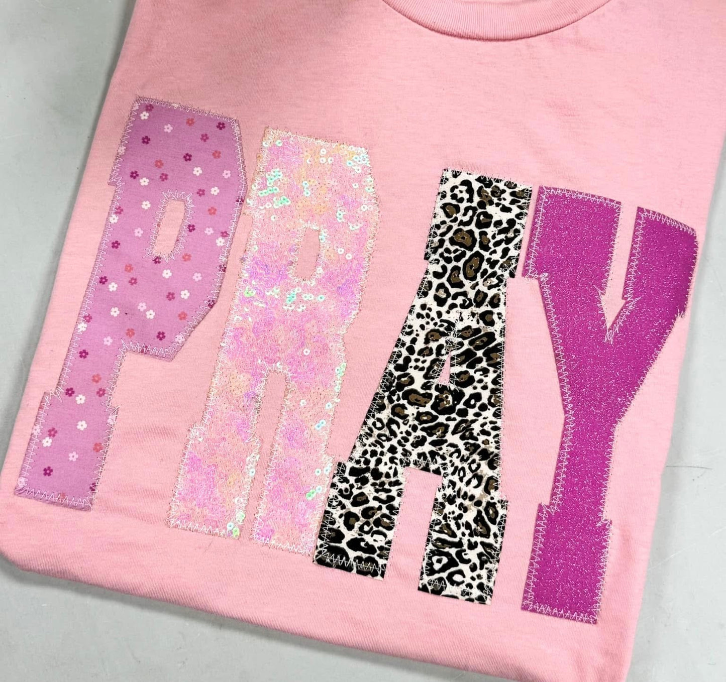 Pray | Embroidered T-Shirt