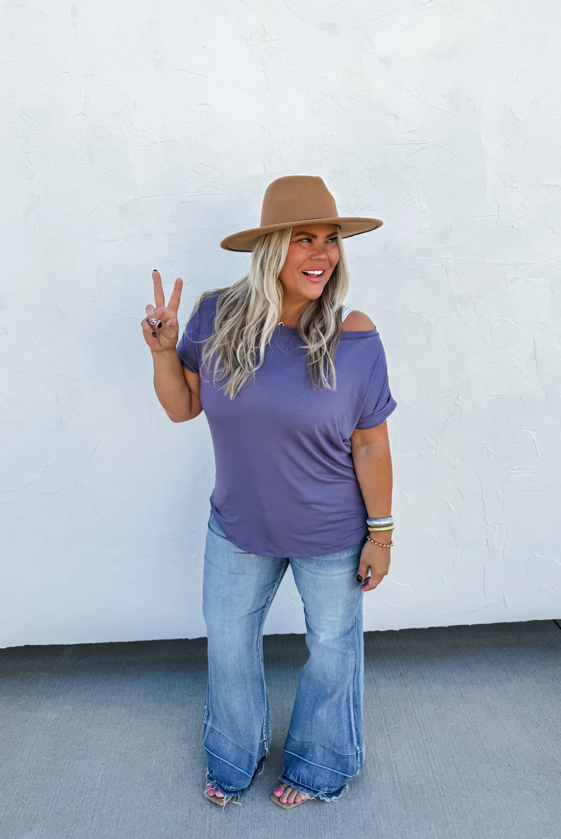 Purple Emmie Top