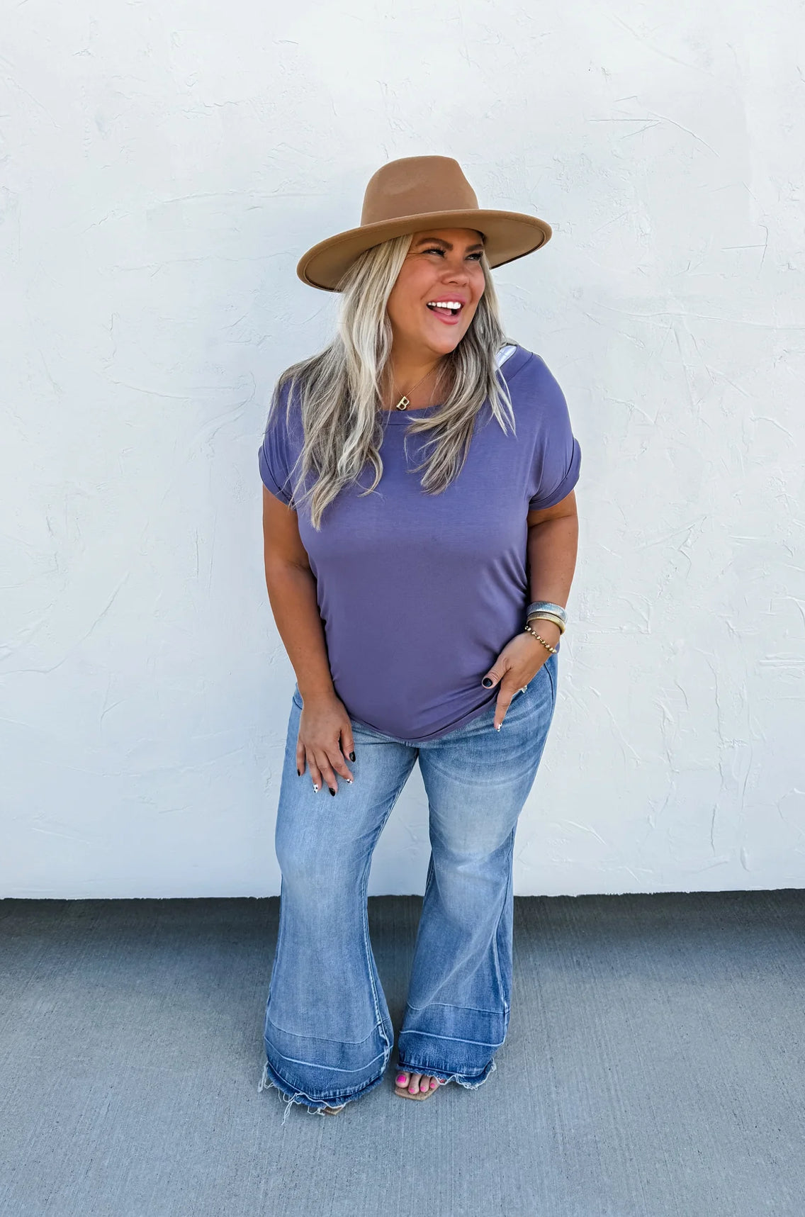 Purple Emmie Top