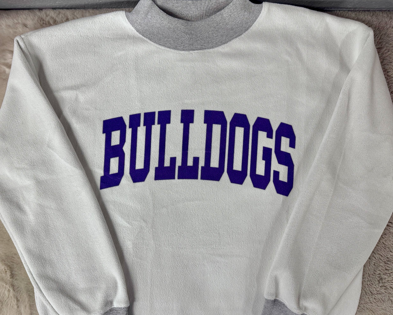 PRE-ORDER: Marianna Bulldogs | Mock Neck Reversible Sweatshirts