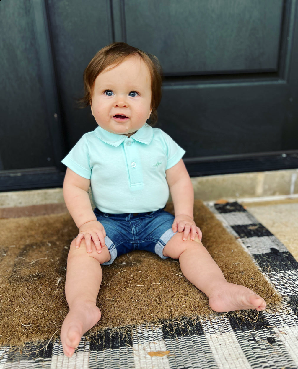 Aqua Polo Onsie