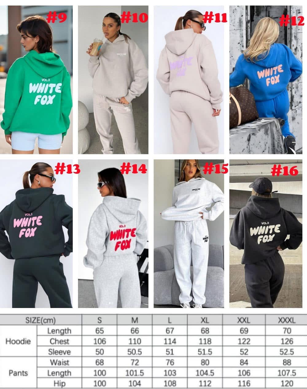 F*O*X Sweat Sets