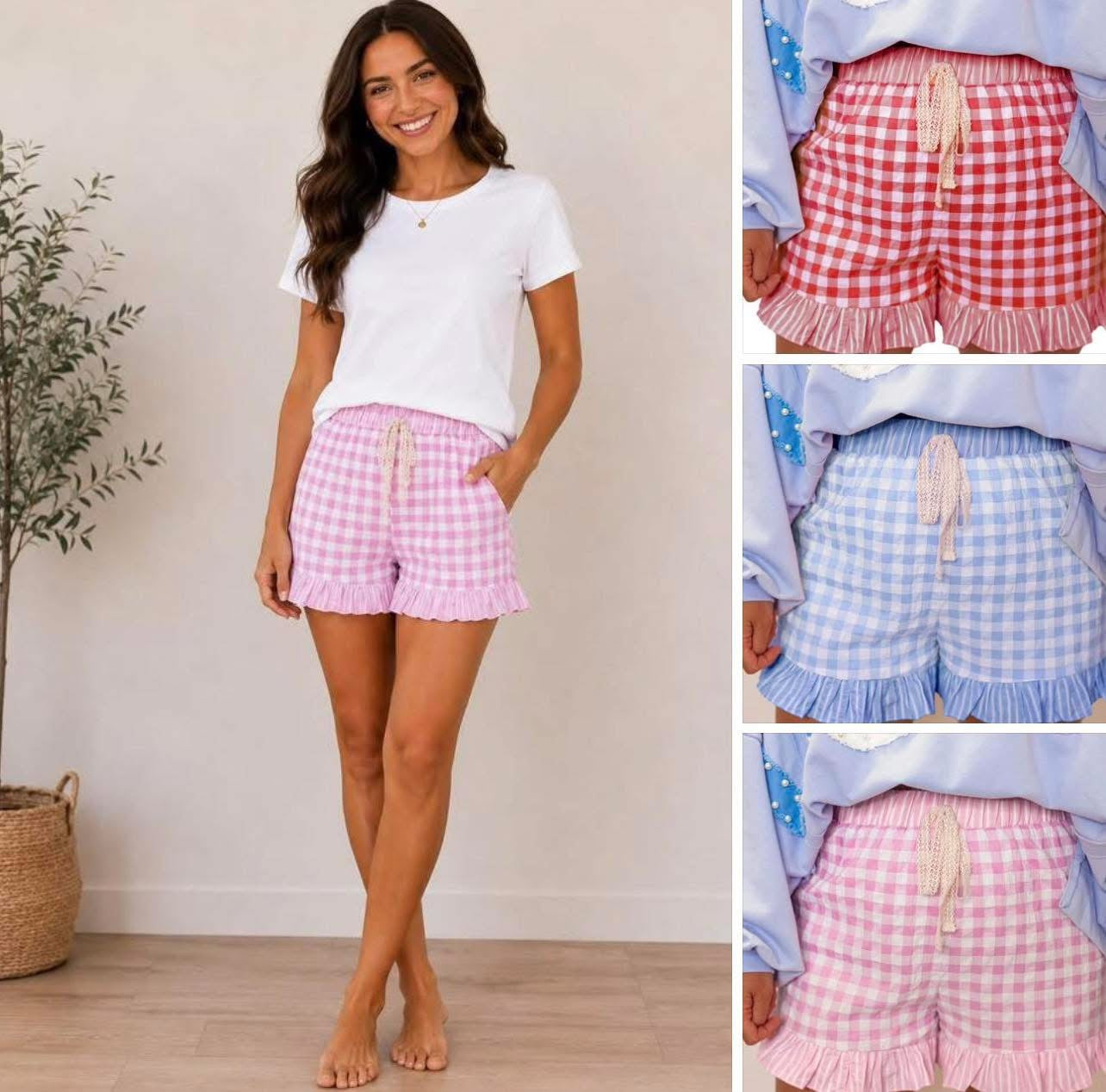 Lounge Ruffle Shorts
