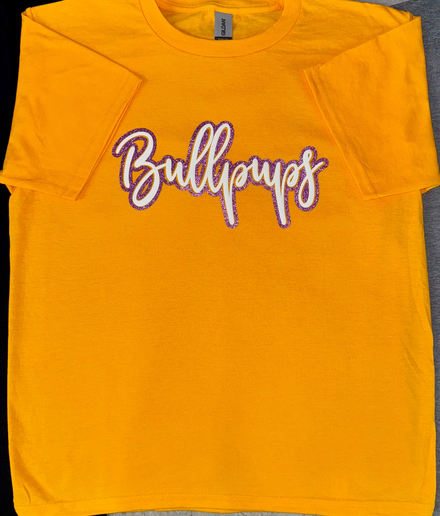 Bullpups Glitter + Puff āØš¾ | Gildan SS Tee