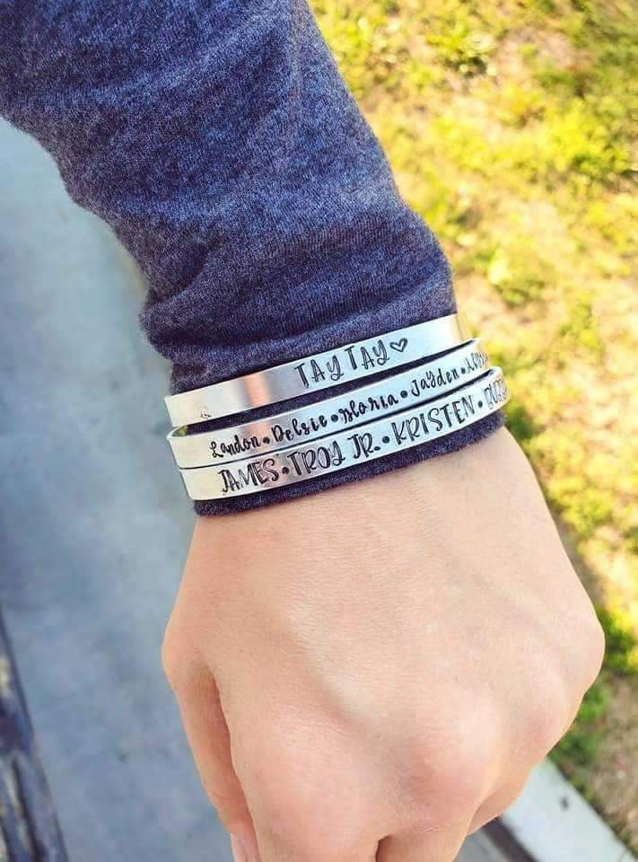 Customizable Cuff Bracelet