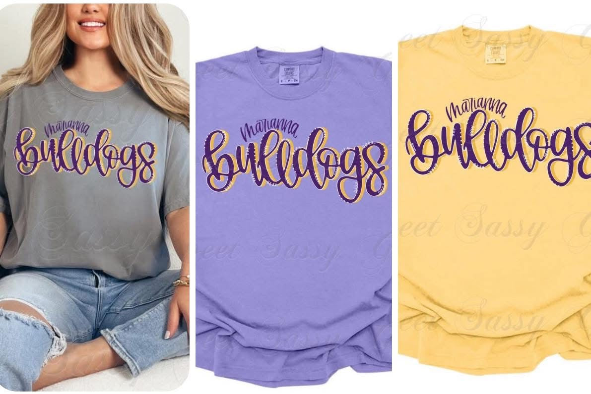 Marianna Bulldogs | Comfort Colors Tee