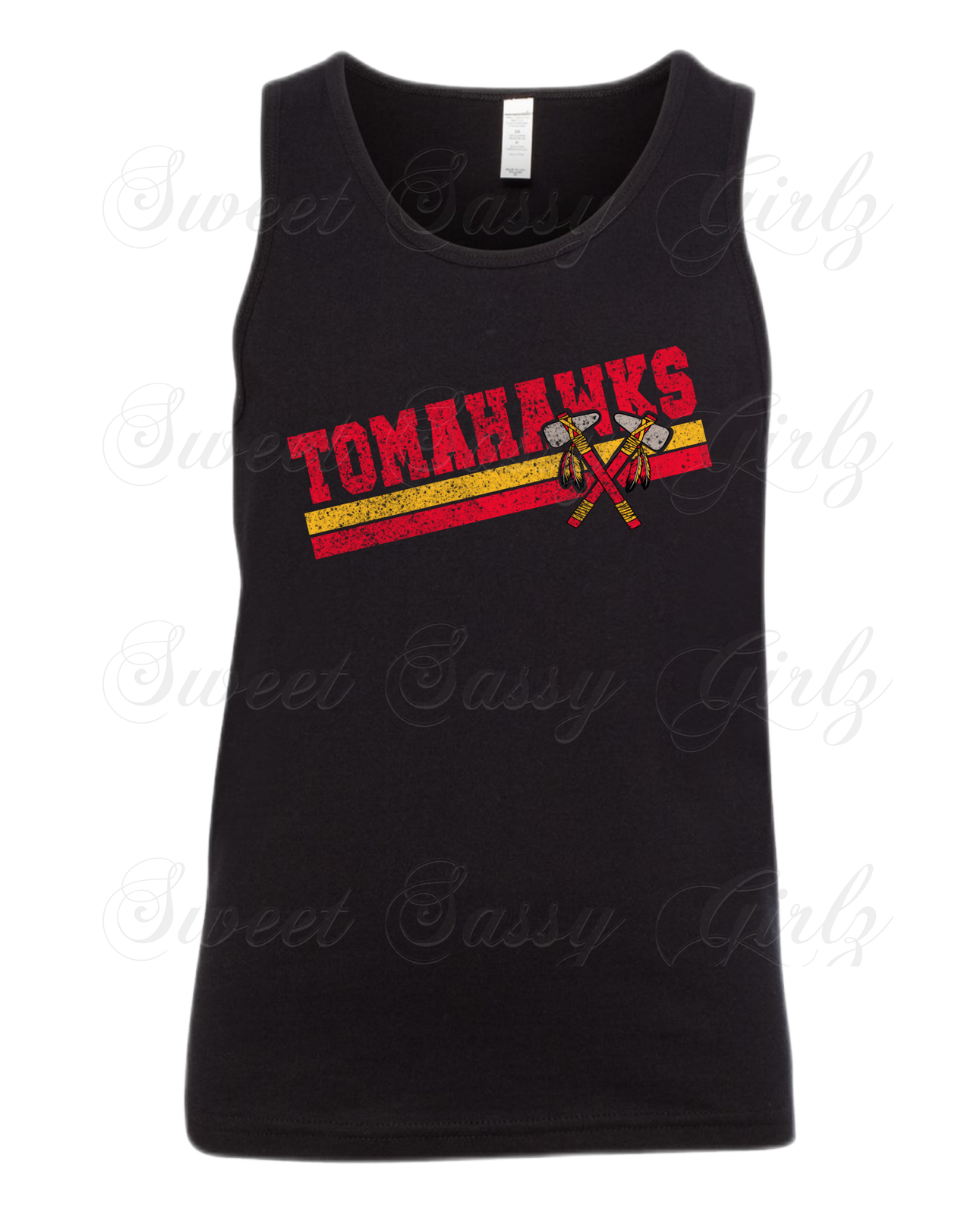 Tomahawks Tank | Bella + Canvas Jersey Tank