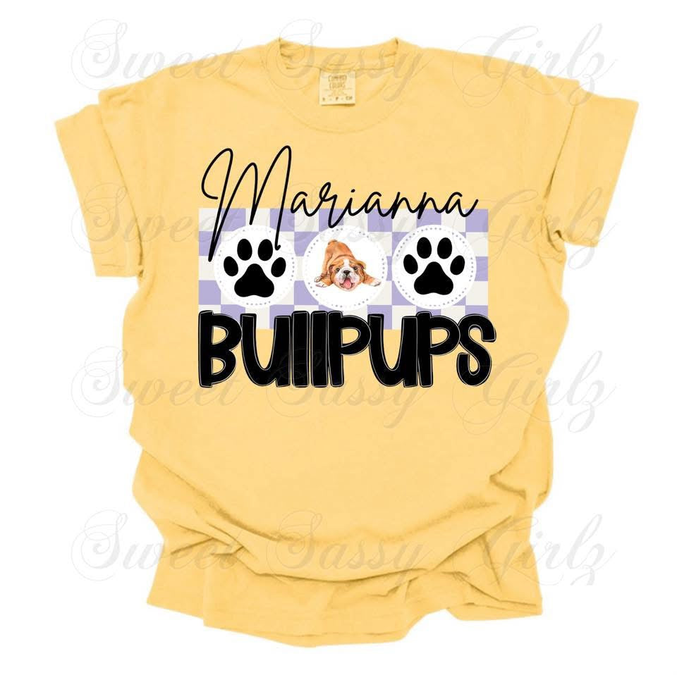 Marianna Bulldogs | Comfort Colors Tee