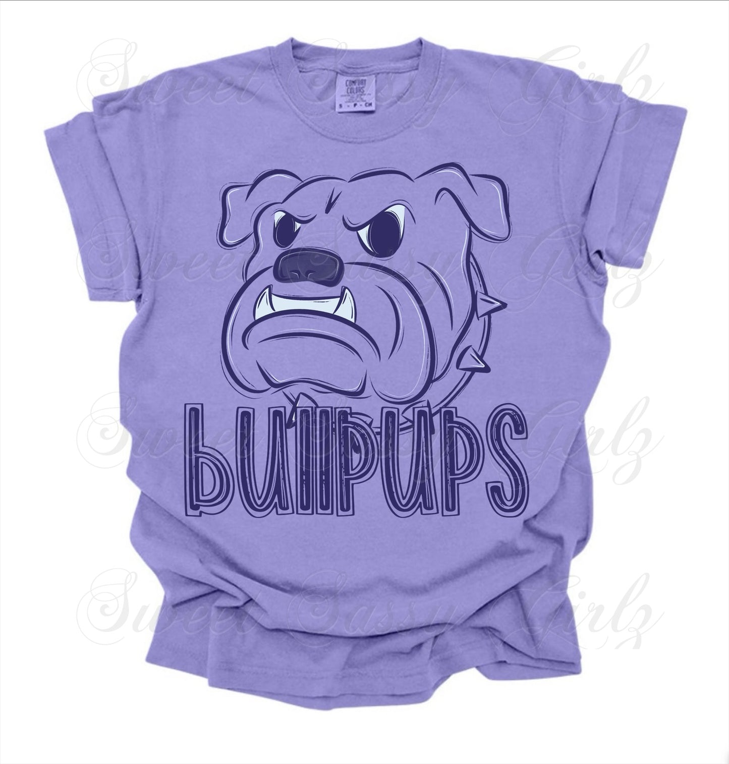 Monochrome Bullpups | Comfort Colors Tee