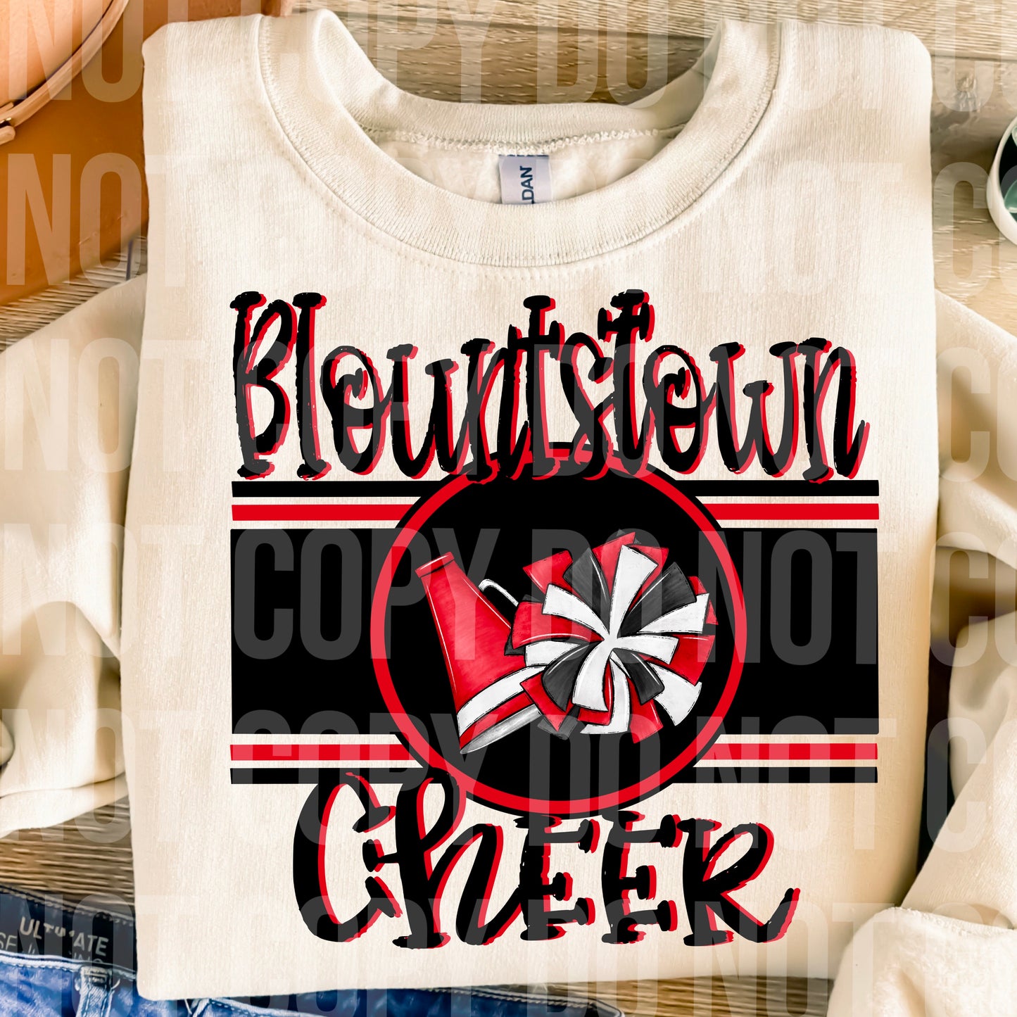 Blountstown Cheer | Adult Gildan Sweatshirt