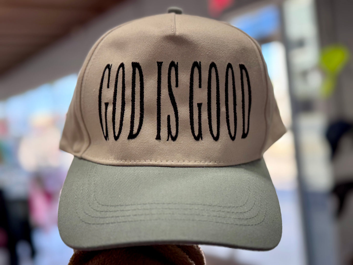 God Is Good Hat | Embroidered