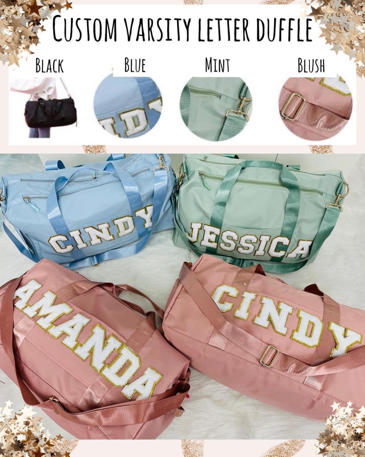 Customizable Duffle Bag