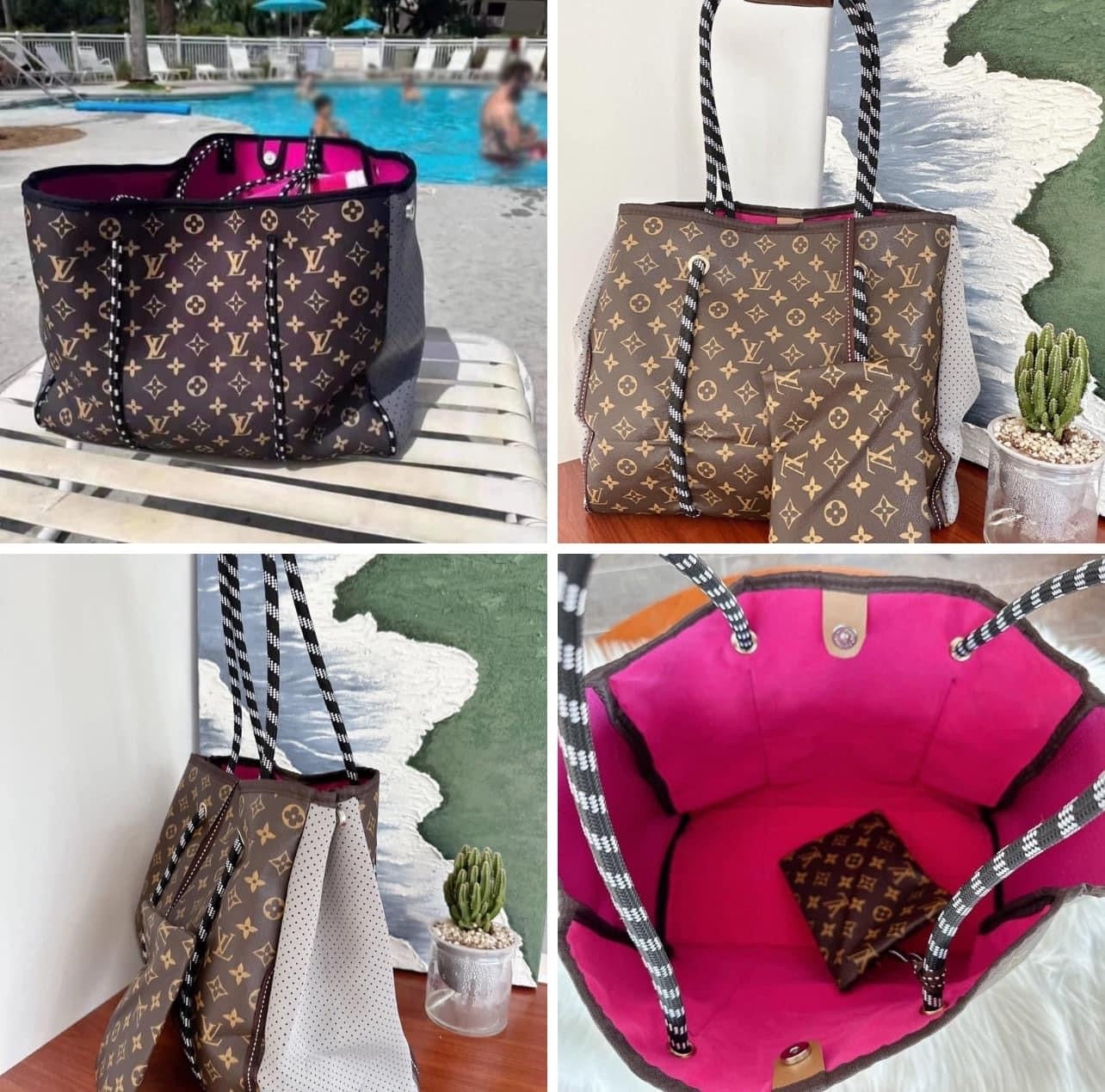 Neoprene Sporty Beach Tote