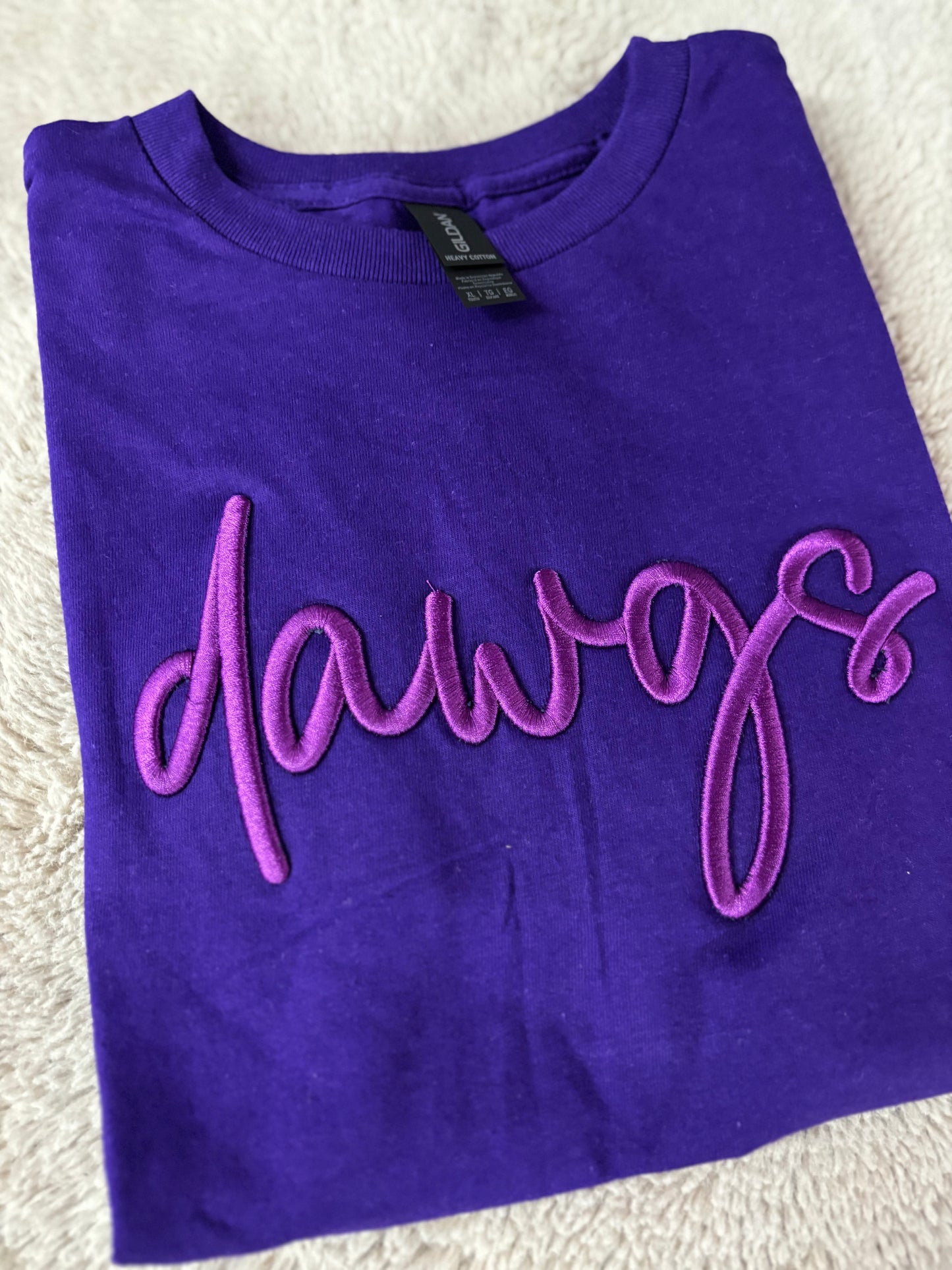 Dawgs Puff Embroidered T-Shirt