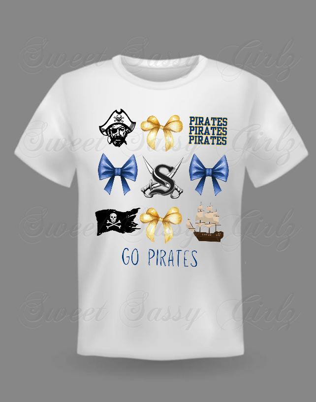 Sneads Pirate {Front Design}