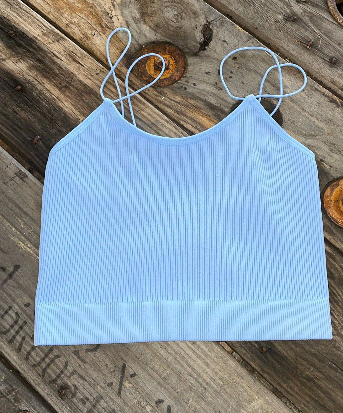 Blue Ribbed Brami