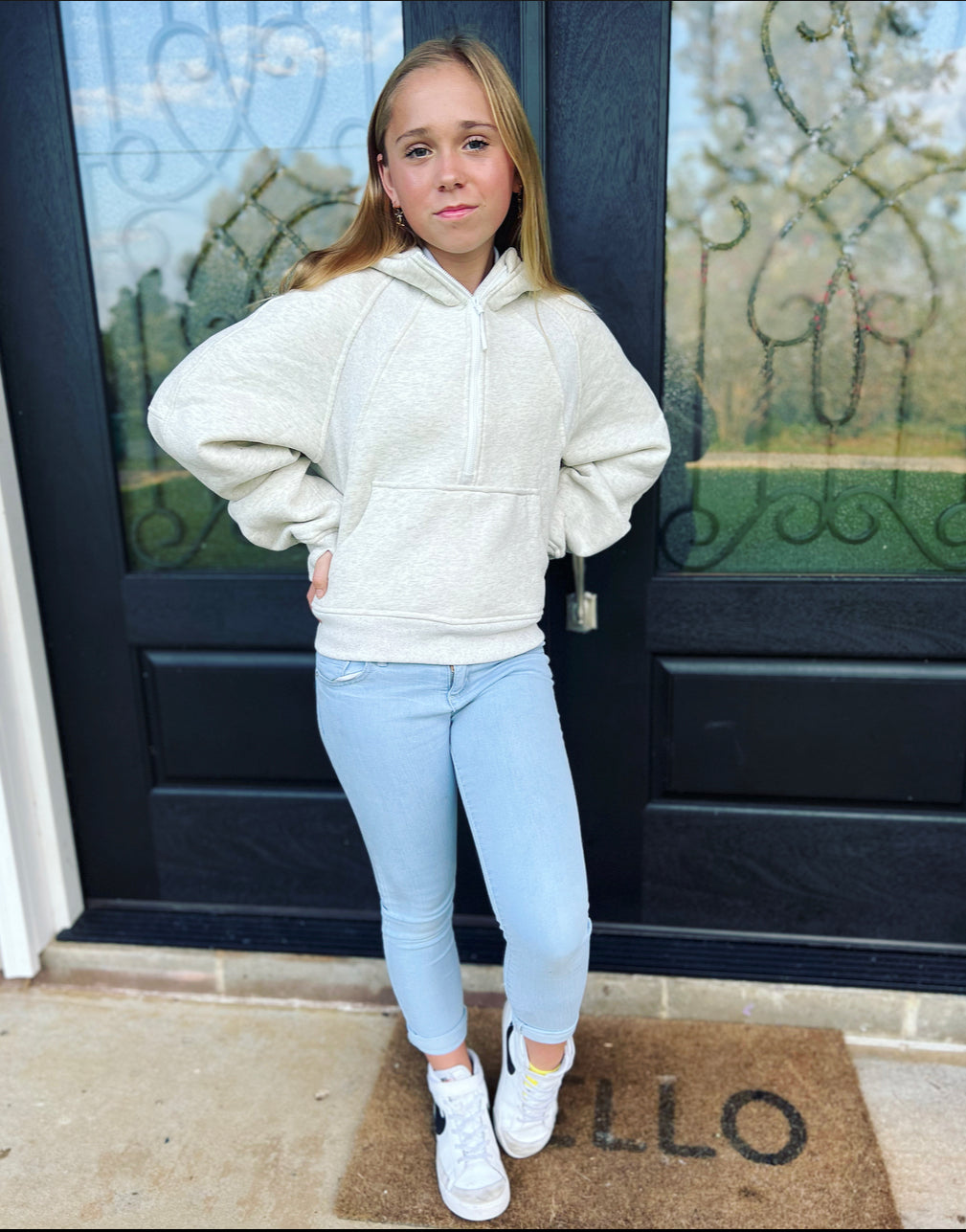 Grey Scuba Zip Up Lu Dupes