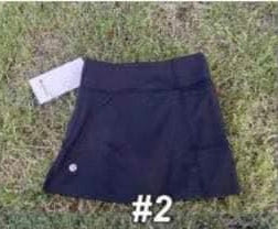 Black Lu-Alike Skirt