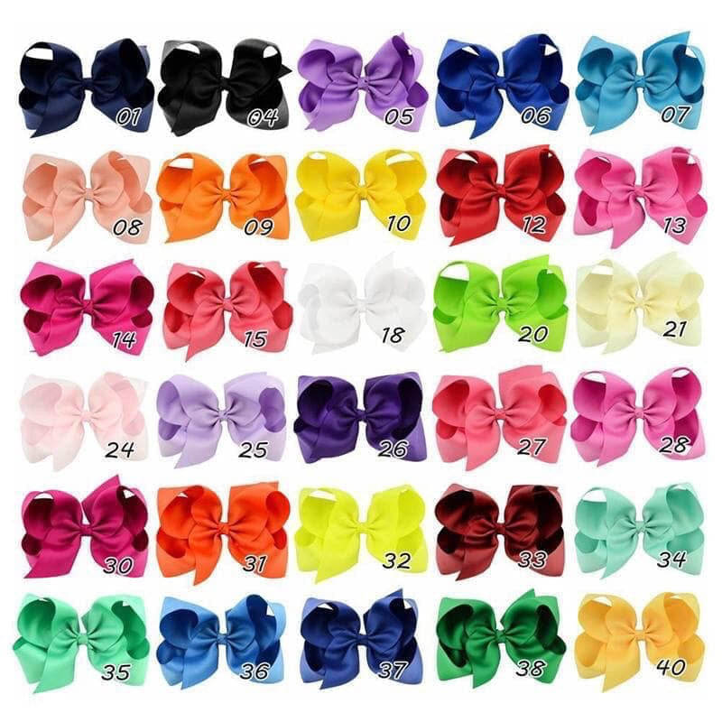 6 IN SOLID BOW BUNDLE
