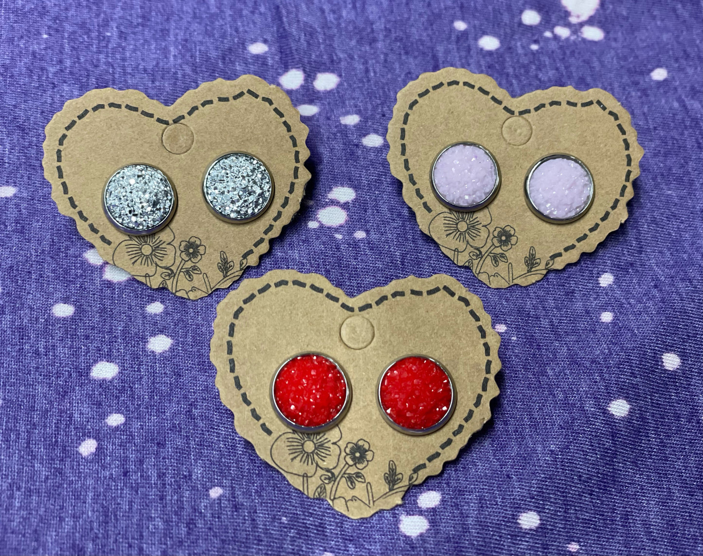 Druzy Studs