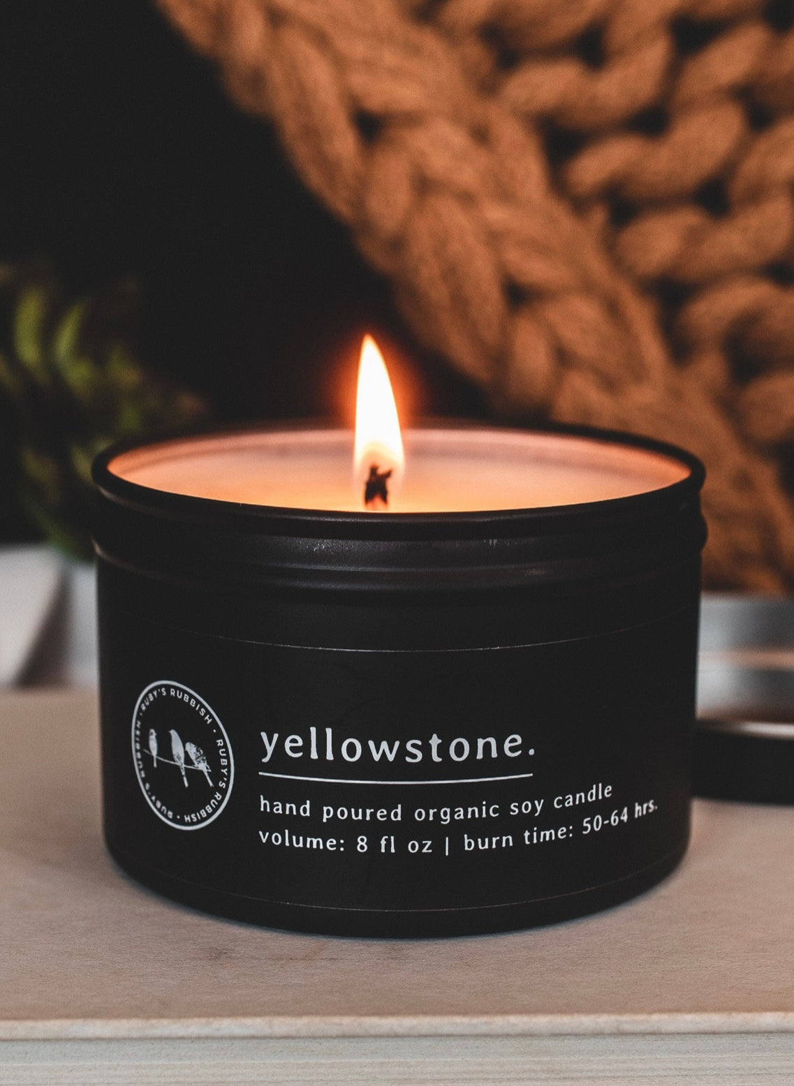 YELLOWSTONE | MATTE BLACK CANDLE