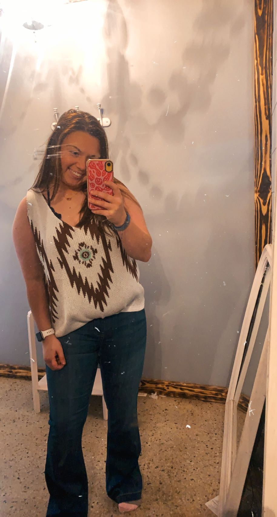 Aztec Knit Cami