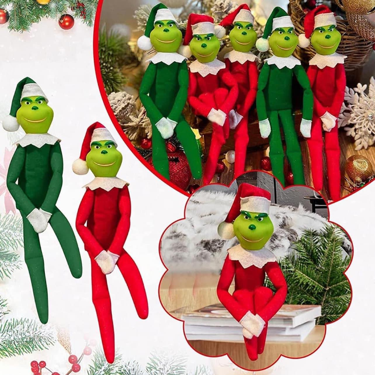 Elf Grinch Doll