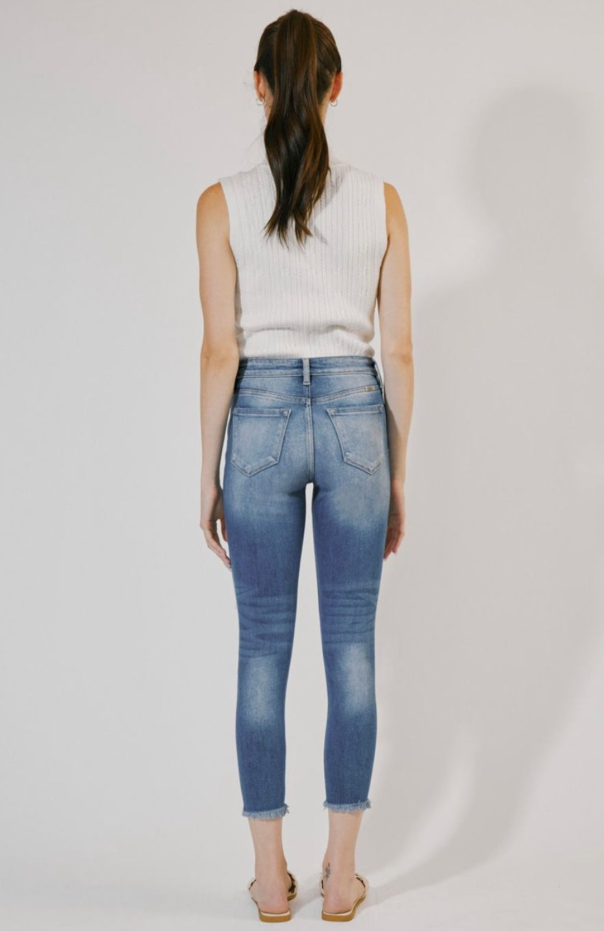 KANCAN High Rise R&B Ankle Skinny - KC9130M