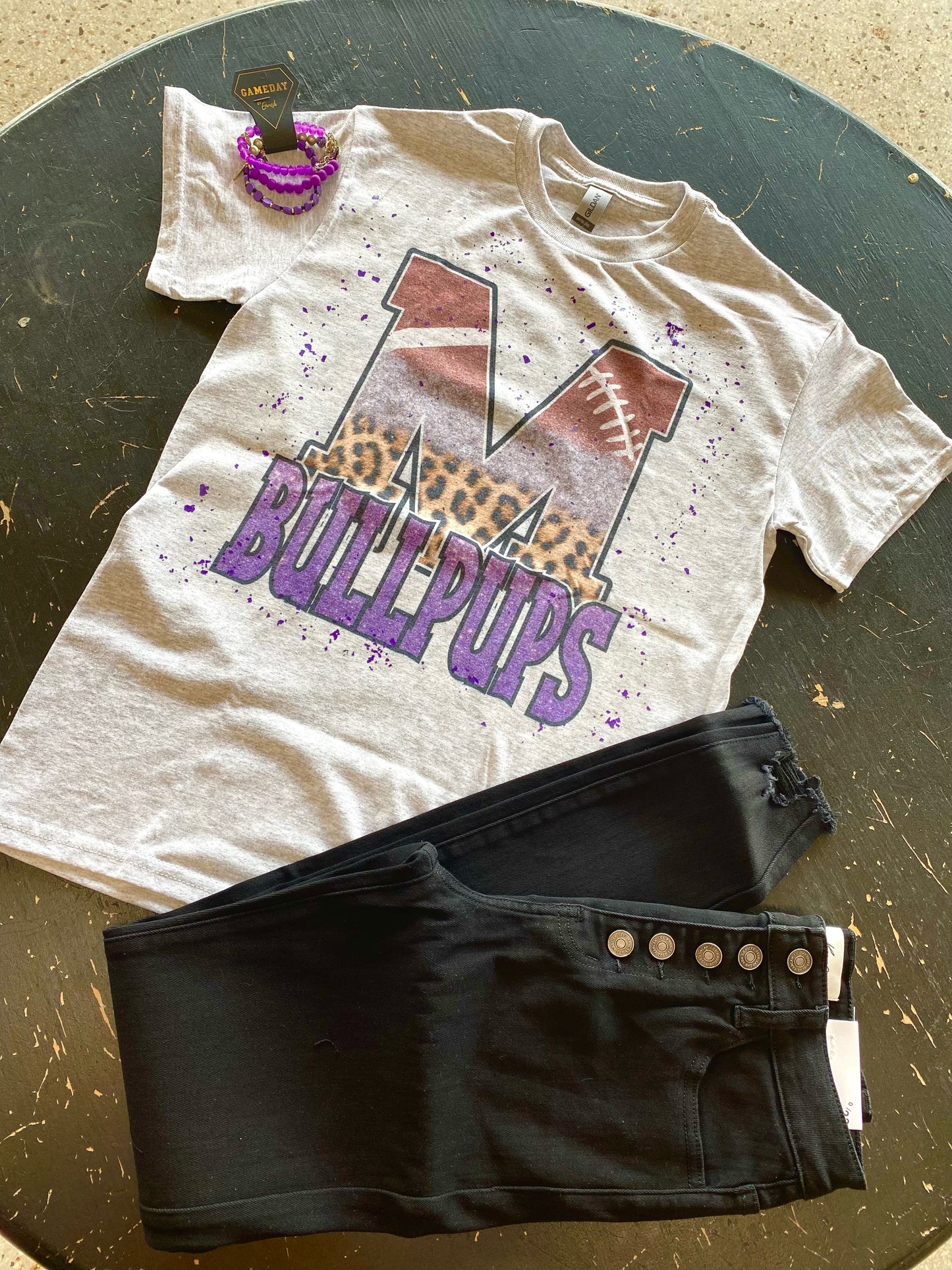 Bullpups Splatter Tee