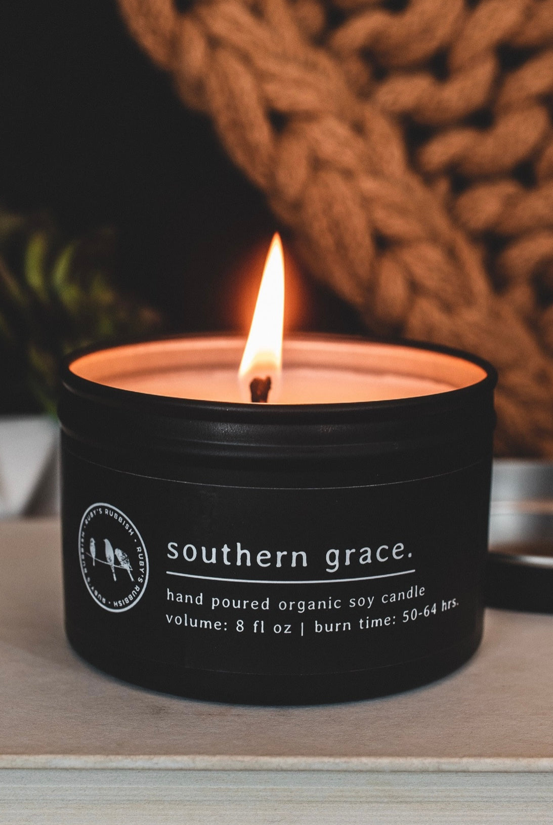 SOUTHERN GRACE | MATTE BLACK CANDLE