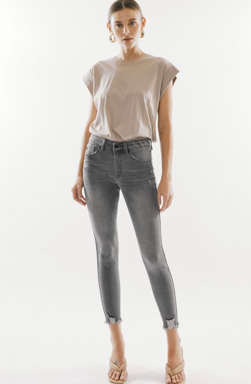 KANCAN Gemma High Rise Ankle Skinny - KC9216LG