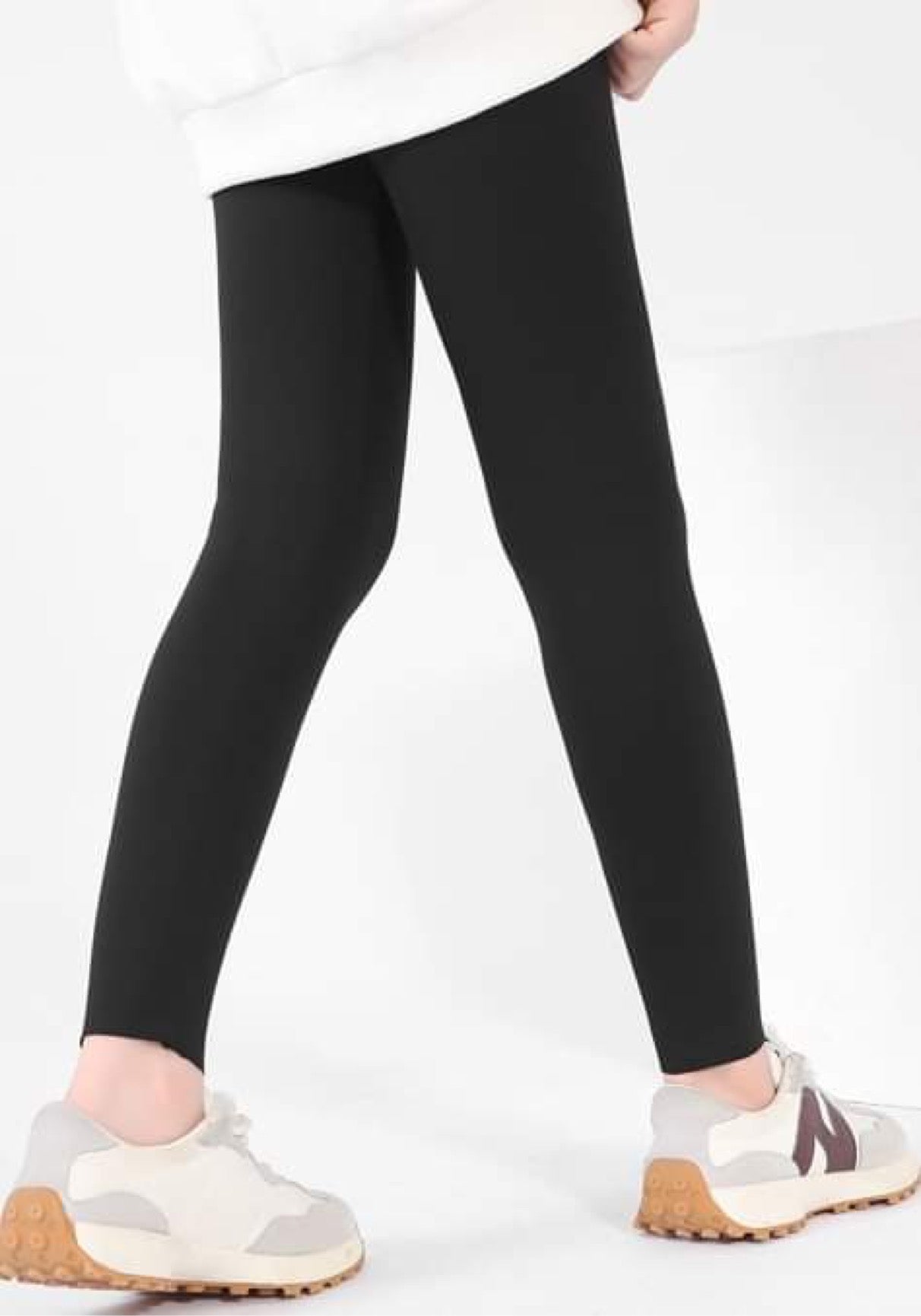 Girls Black Leggings