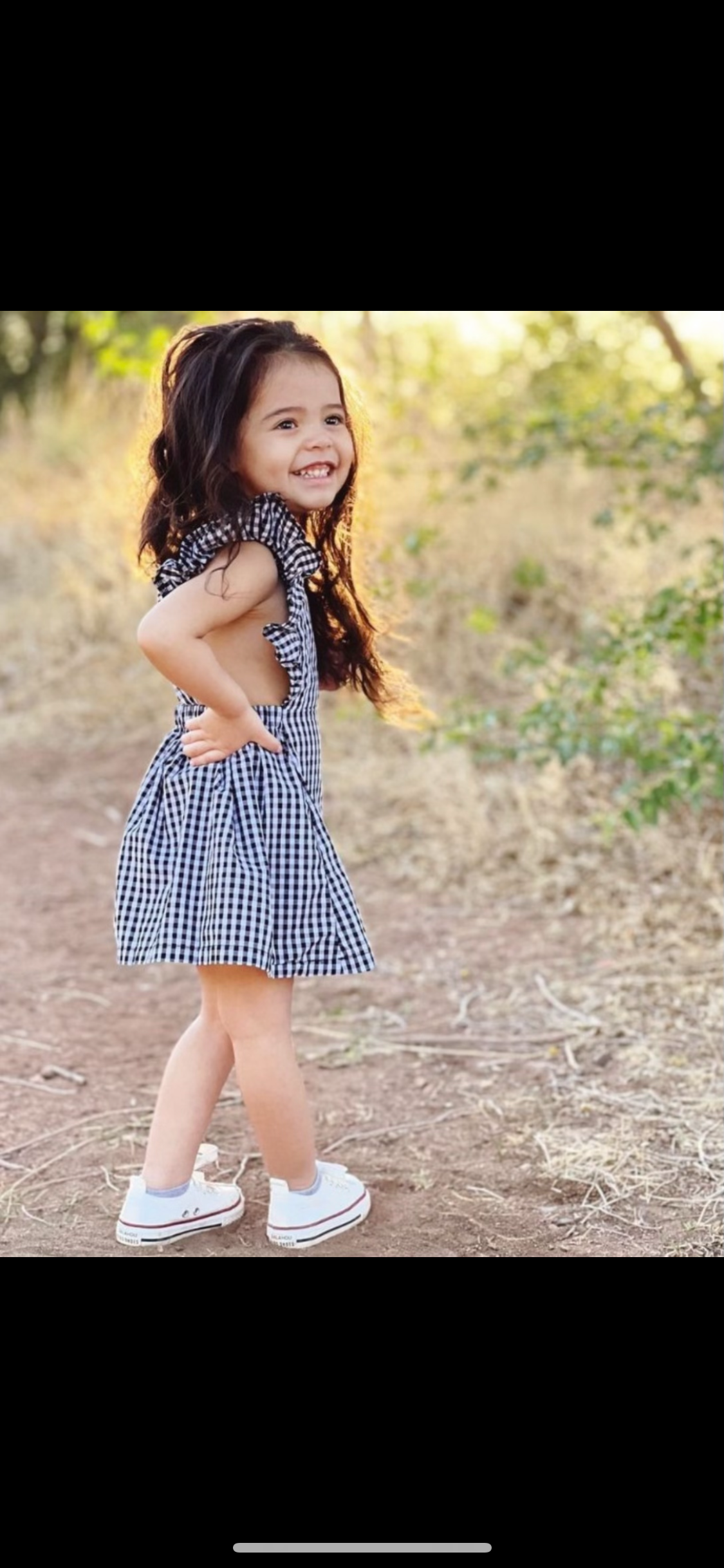 Gingham Dress