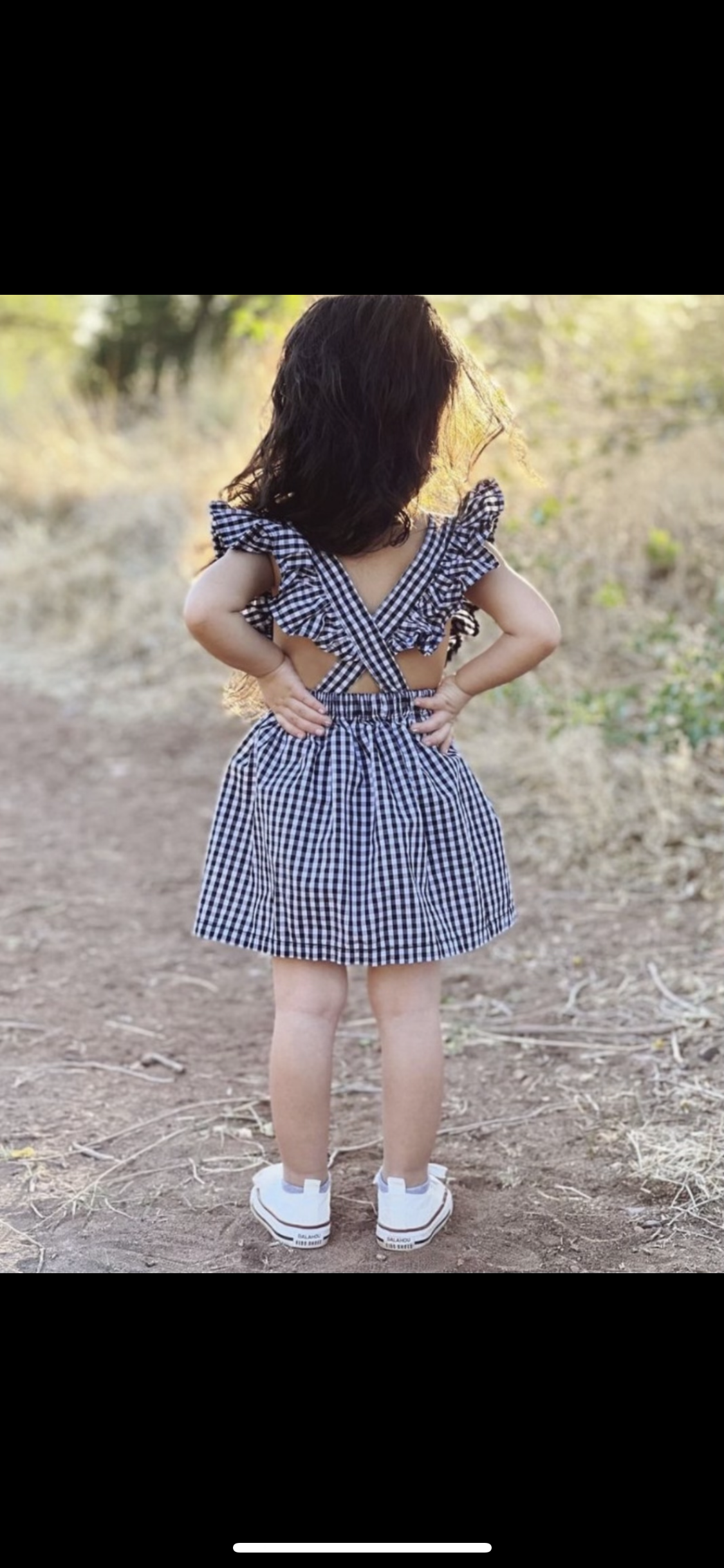 Gingham Dress
