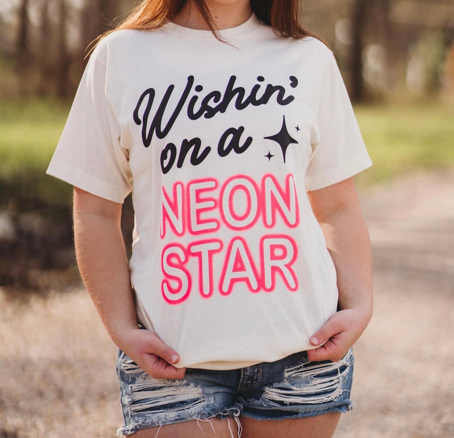 Neon Star Graphic Tee