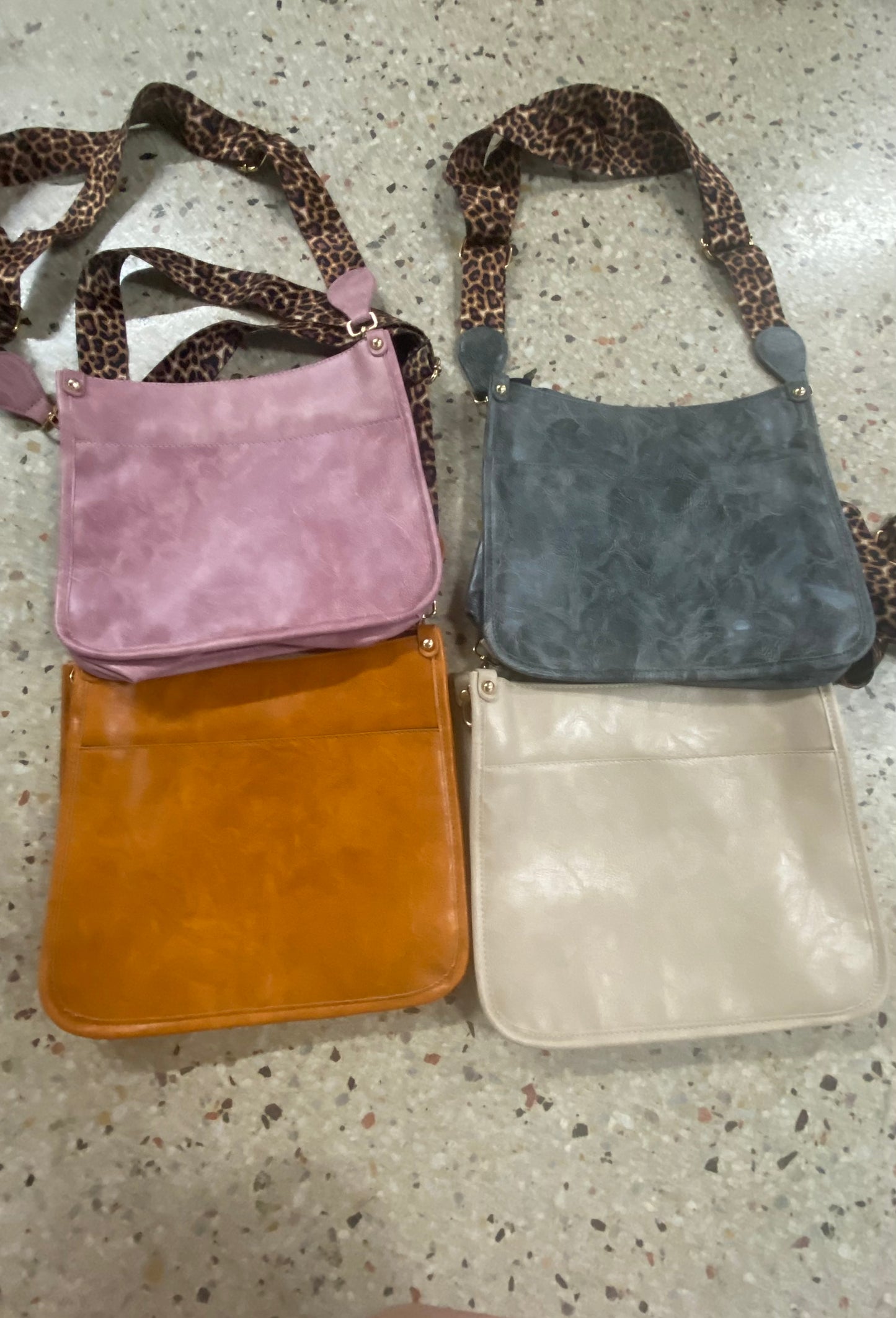 Leopard Strap Purse