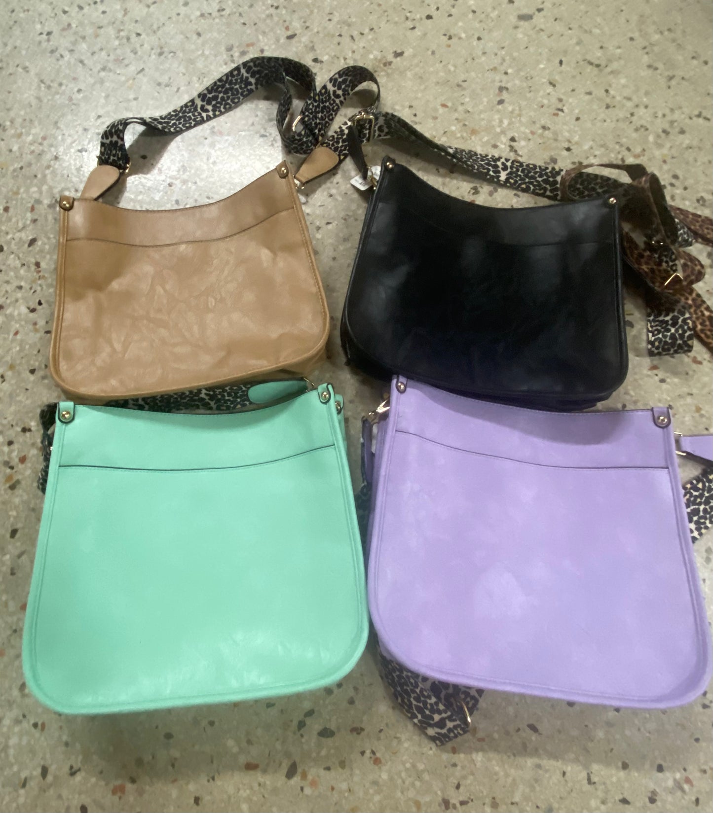 Leopard Strap Purse