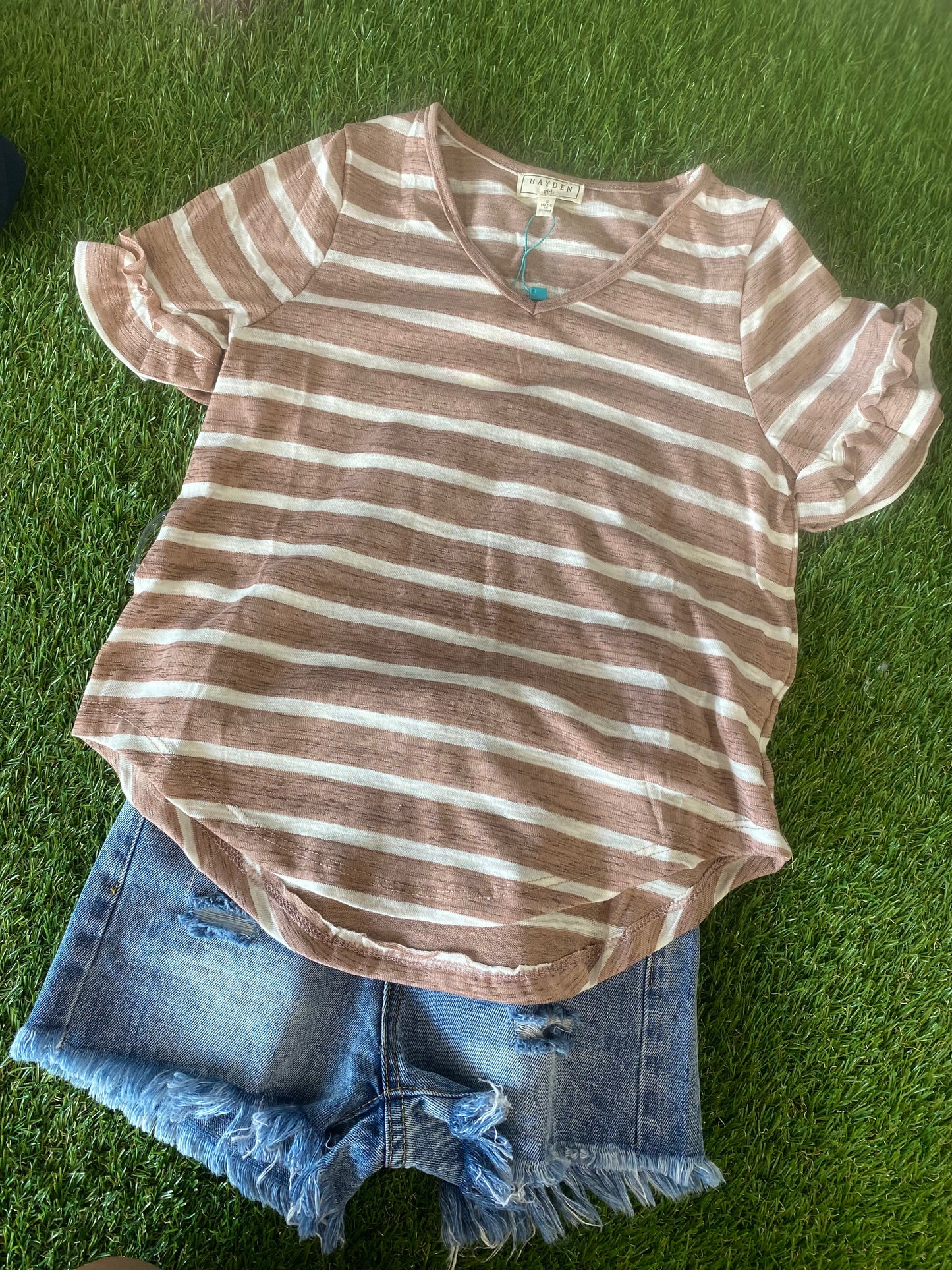Mauve tween Top