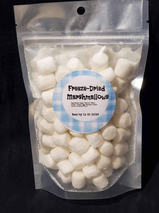 Freeze Dried Marshmallows: White