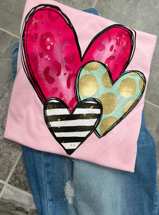 Hearts Tee