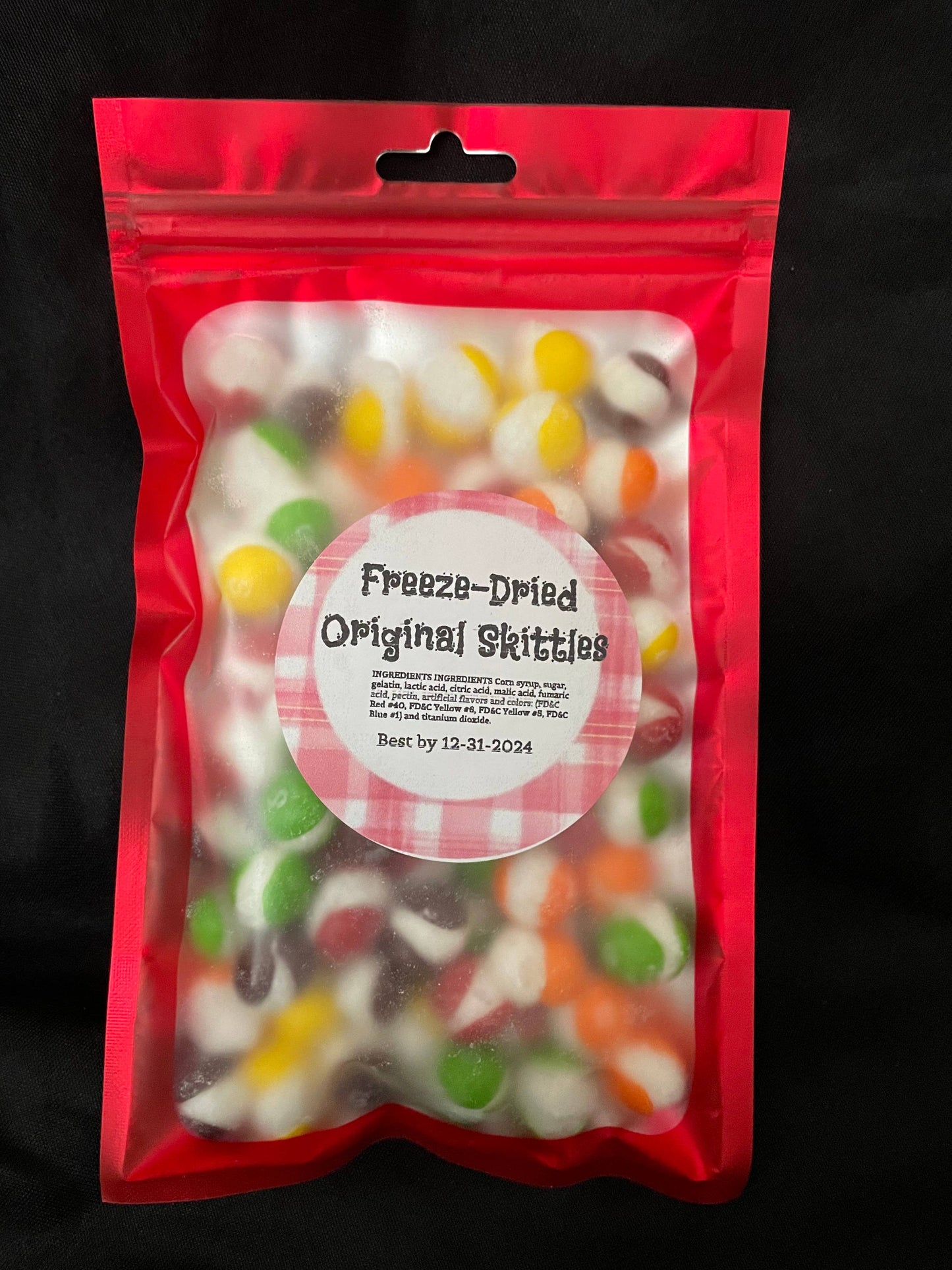 Freeze dried Skittles: Original / Large 3oz