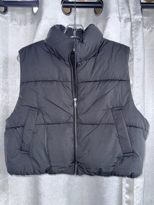 Black Puffer Vest