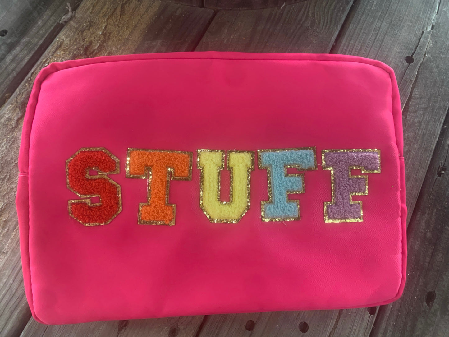 Stuff Varsity Letters Nylon Bag