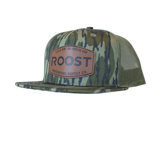 Roost Leather Patch Bottomland Hat (R-RH-R-117)